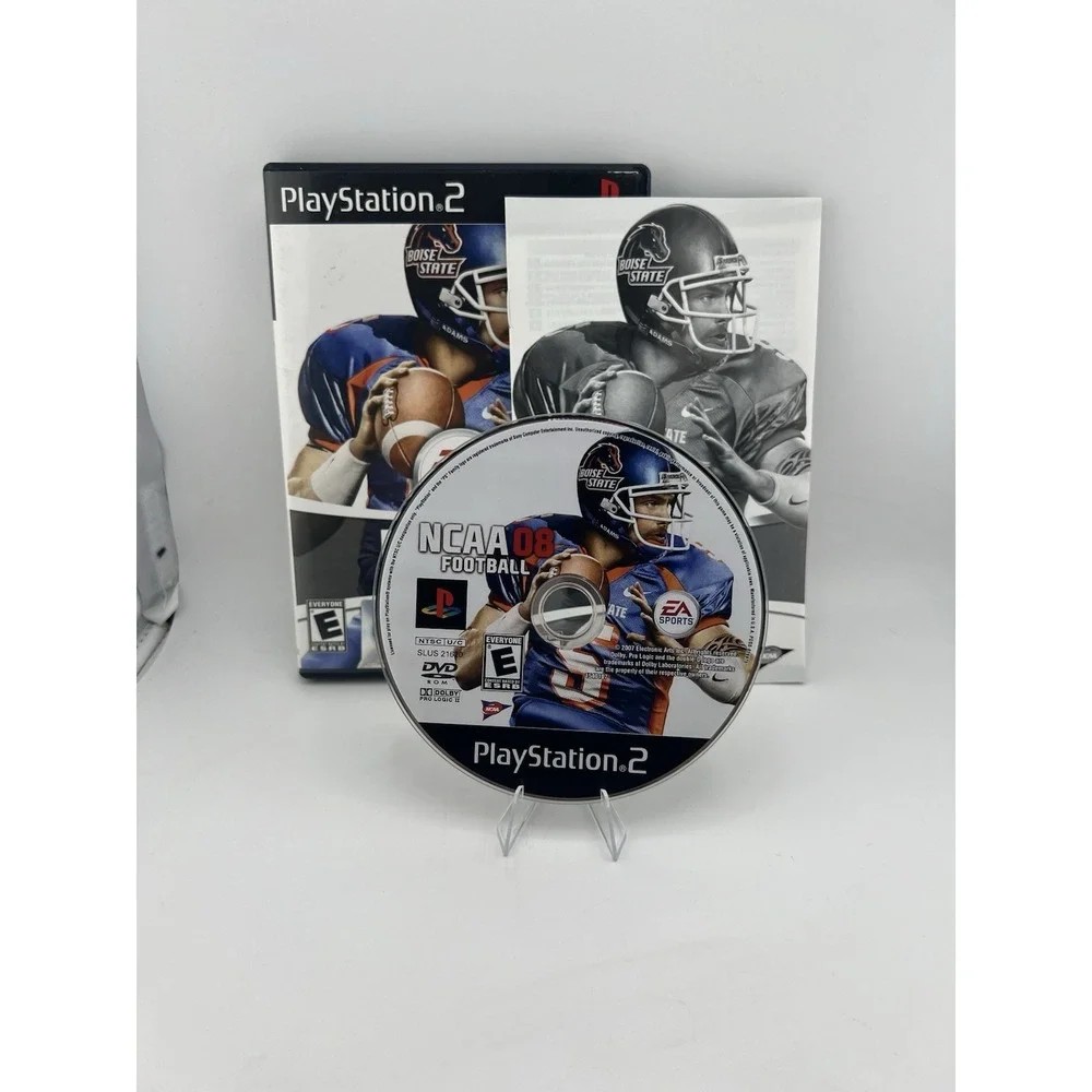 Playstation 2‎ PS2 NCAA Football 08 Video Game Disc Manual Case